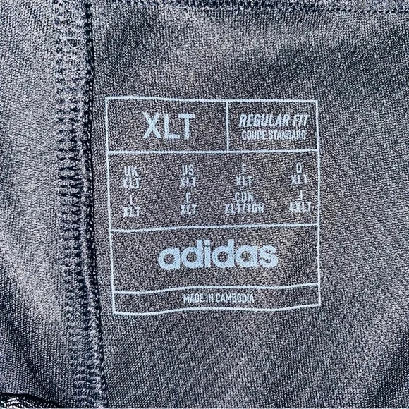 adidas Black Shorts with zippered front pockets. - Picture 4 of 4